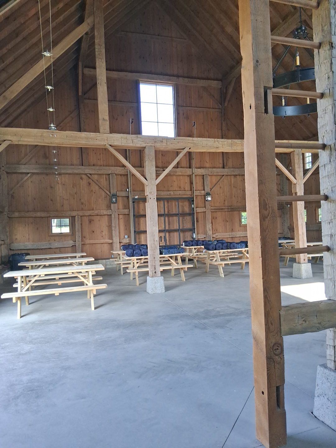 Post-construction interior before the documented cleaning stage in Columbus